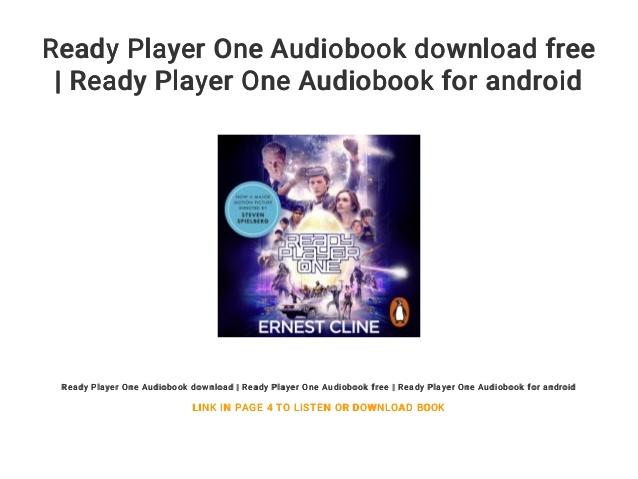 ready player one audiobook free